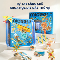 ĐỒ CHƠI LẮP RÁP MÔ HÌNH STEM INVENTION TOY SET - MIDEER