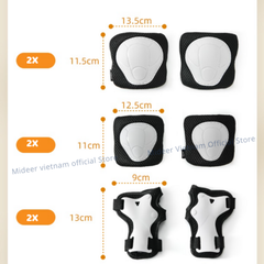 ĐỒ BẢO HỘ VÀ MŨ BẢO HIỂM AN TOÀN CHO BÉ - MIDEER