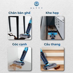 MÁY LAU NHÀ HÚT BỤI THÔNG MINH U Ultty SCW18