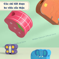 ĐỒ CHƠI GỖ XÂU HẠT LACING BEADS - MIDEER