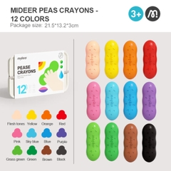 HỘP BÚT MÀU HẠT ĐẬU CHO BÉ - MIDEER