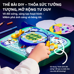 LẮP RÁP MÔ HÌNH BÁNH RĂNG STEAM GEAR PROJECTOR- MIDEER