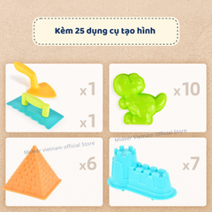 BỘ CÁT ĐỘNG LỰC KÈM KHUÔN CHO BÉ - MIDEER