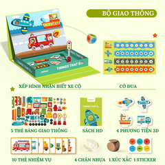 XẾP HÌNH NAM CHÂM MAGENETIC GAME - MIDEER