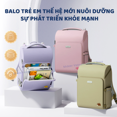 CẶP CHỐNG GÙ CAO CẤP CHO BÉ TIỂU HỌC - MIDEER