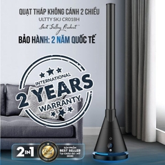 QUẠT THÁP SƯỞI KHÔNG CÁNH HAI CHIỀU U-ULTTY CR018H