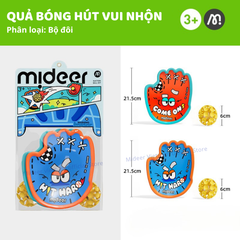 BỘ VỢT NÉM BÓNG DÍNH SUCTION BALL SET- MIDEER