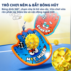 BỘ VỢT NÉM BÓNG DÍNH SUCTION BALL SET- MIDEER