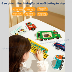 ĐỒ CHƠI GHÉP HÌNH MY FIRST PUZZLE - MIDEER