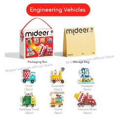 ĐỒ CHƠI GHÉP HÌNH MY FIRST PUZZLE - MIDEER