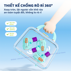 SÚNG BONG BÓNG XÀ PHÒNG COLORBURST BUBBLE MACHINE - MIDEER