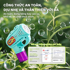 SÚNG BONG BÓNG XÀ PHÒNG COLORBURST BUBBLE MACHINE - MIDEER