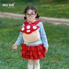 BALO ZOYZOII CHO BÉ MẦM NON HÌNH CÂY NẤM MUSHROOM SERIES BACKPACK, CẶP ĐI HỌC CHO BÉ MẦM NON MÃ B50
