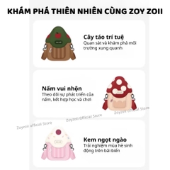 TÚI ĐEO CHÉO MINI THỜI TRANG ZOYZOII MUSHROOM BAG CHO BÉ B39