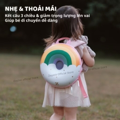 BALO ZOYZOII CHO BÉ MẦM NON CHÍNH HÃNG DONUT SERIES BACKPACK CẶP ĐI HỌC CHO BÉ MÃ B1