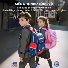 BALO ĐI HỌC CẶP CHỐNG GÙ CHÍNH HÃNG ZOYZOII BACKPACK, CẶP ĐI HỌC CAO CẤP DÀNH CHO BÉ TRAI BÉ GÁI