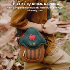 TÚI ĐEO CHÉO MINI THỜI TRANG ZOYZOII MUSHROOM BAG CHO BÉ B39