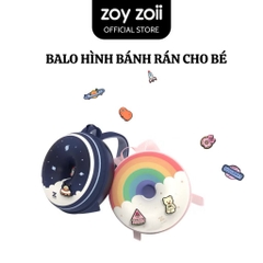 BALO ZOYZOII CHO BÉ MẦM NON CHÍNH HÃNG DONUT SERIES BACKPACK CẶP ĐI HỌC CHO BÉ MÃ B1