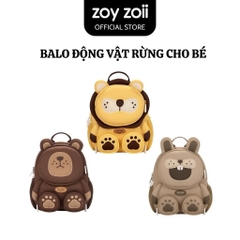BALO ĐI HỌC CHO BÉ ZOYZOII FOREST ANIMAL BACKPACK HÌNH ĐỘNG VẬT RỪNG CHO BÉ TRAI , BÉ GÁI MẦM NON