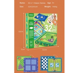 BỘ CỜ TRÍ TUỆ CỔ ĐIỂN 32 IN 1 - MIDEER