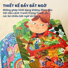 BỘ XẾP HÌNH NGHỆ SĨ ARTIST FAIRYTALE PUZZLE- MIDEER