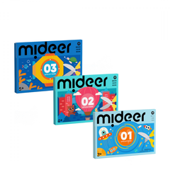 GIẤY THỦ CÔNG CẮT DÁN GẤP LET'S CUT PAPER- MIDEER