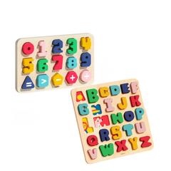 ĐỒ CHƠI GHÉP HÌNH GỖ WOODEN PEG PUZZLES - MIDEER