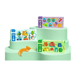 ĐỒ CHƠI GỖ XÂU HẠT LACING BEADS - MIDEER