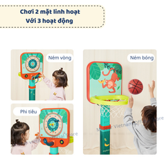 CỘT BÓNG RỔ ĐA NĂNG 3IN1- MIDEER