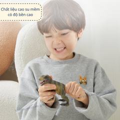 MÔ HÌNH KHỦNG LONG MINI CAO SU MỀM 24 CON- MIDEER