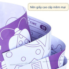 ĐỒ CHƠI THỦ CÔNG 80 BỨC TRANH TÔ MÀU - MIDEER