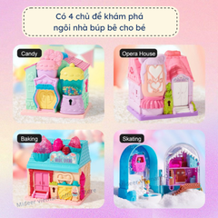 NHÀ BÚP BÊ DOLL HOUSE - MIDEER
