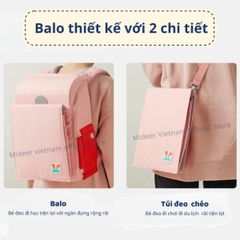 BALO CHỐNG GÙ CHO BÉ WAIST RELIEF BACKPACK- MIDEER