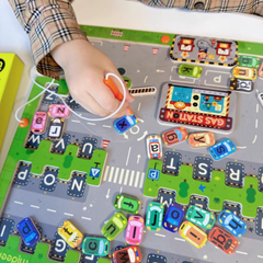 BẢNG GỖ MÊ CUNG CHỮ CÁI CHO BÉ - MIDEER