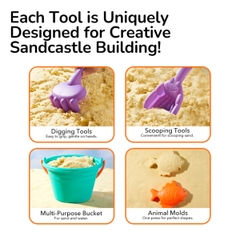 BỘ DỤNG CỤ CHƠI CÁT SAND TOY SET - MIDEER