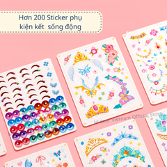 BỘ THIẾT KẾ & TRANG ĐIỂM CÔNG CHÚA  - MIDEER