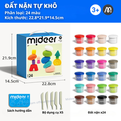 ĐẤT NẶN TỰ KHÔ CHO BÉ - MIDEER