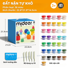 ĐẤT NẶN TỰ KHÔ CHO BÉ - MIDEER
