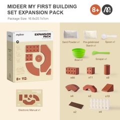 BỘ LẮP RÁP NHÀ CHO BÉ MY FIRST BUILDING - MIDEER