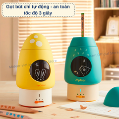 GỌT BÚT CHÌ TỰ ĐỘNG SẠC ĐIỆN KHÔNG DÙNG PIN CHO BÉ- MIDEER