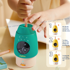 GỌT BÚT CHÌ TỰ ĐỘNG SẠC ĐIỆN KHÔNG DÙNG PIN CHO BÉ- MIDEER