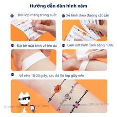 DÁN MÓNG TAY PHÁT SÁNG HALLOWEEN- MIDEER