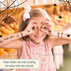 DÁN MÓNG TAY PHÁT SÁNG HALLOWEEN- MIDEER