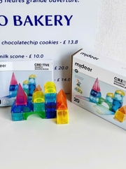 ĐỒ CHƠI XẾP HÌNH KHỐI NAM CHÂM ÁNH SÁNG CREATIVE MAGNETIC BUILDING BLOCKS - MIDEER