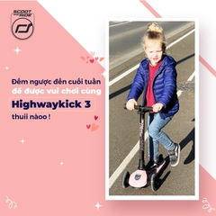 XE CHÒI CHÂN HIGHWAYKICK 3 LED - SCOOT AND RIDE