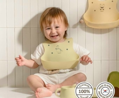 YẾM ĂN DẶM HỌA TIẾT BLUEMAMA - MODUI