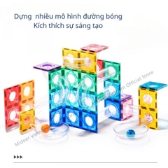 ĐỒ CHƠI STEM THIẾT KẾ ĐƯỜNG BÓNG CHO BÉ - MIDEER