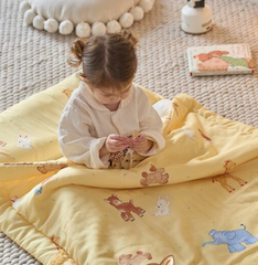 SET CHĂN NỆM NGỦ TRƯA MODAL 4 MÙA - DONO&DONO