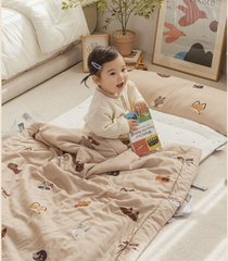 SET CHĂN NỆM NGỦ TRƯA MODAL 4 MÙA - DONO&DONO