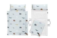 SET CHĂN NỆM NGỦ TRƯA MODAL 4 MÙA - DONO&DONO